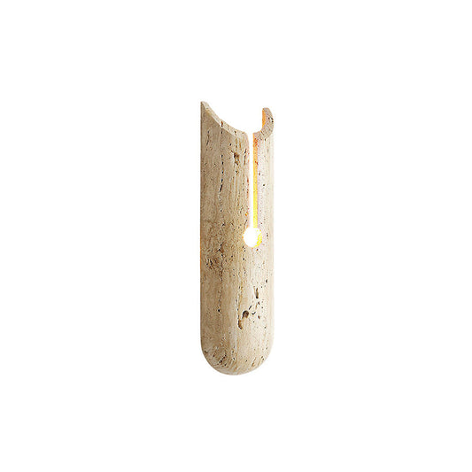 Andex Travertine Wall Lamp