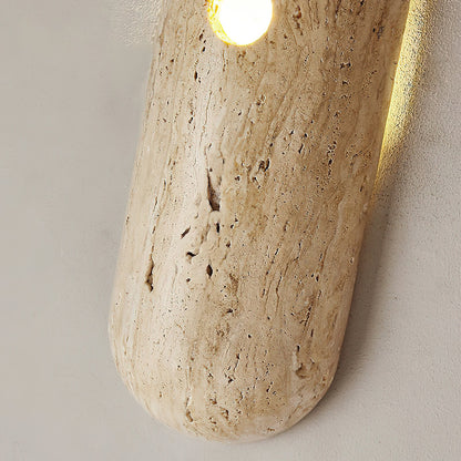 Andex Travertine Wall Lamp