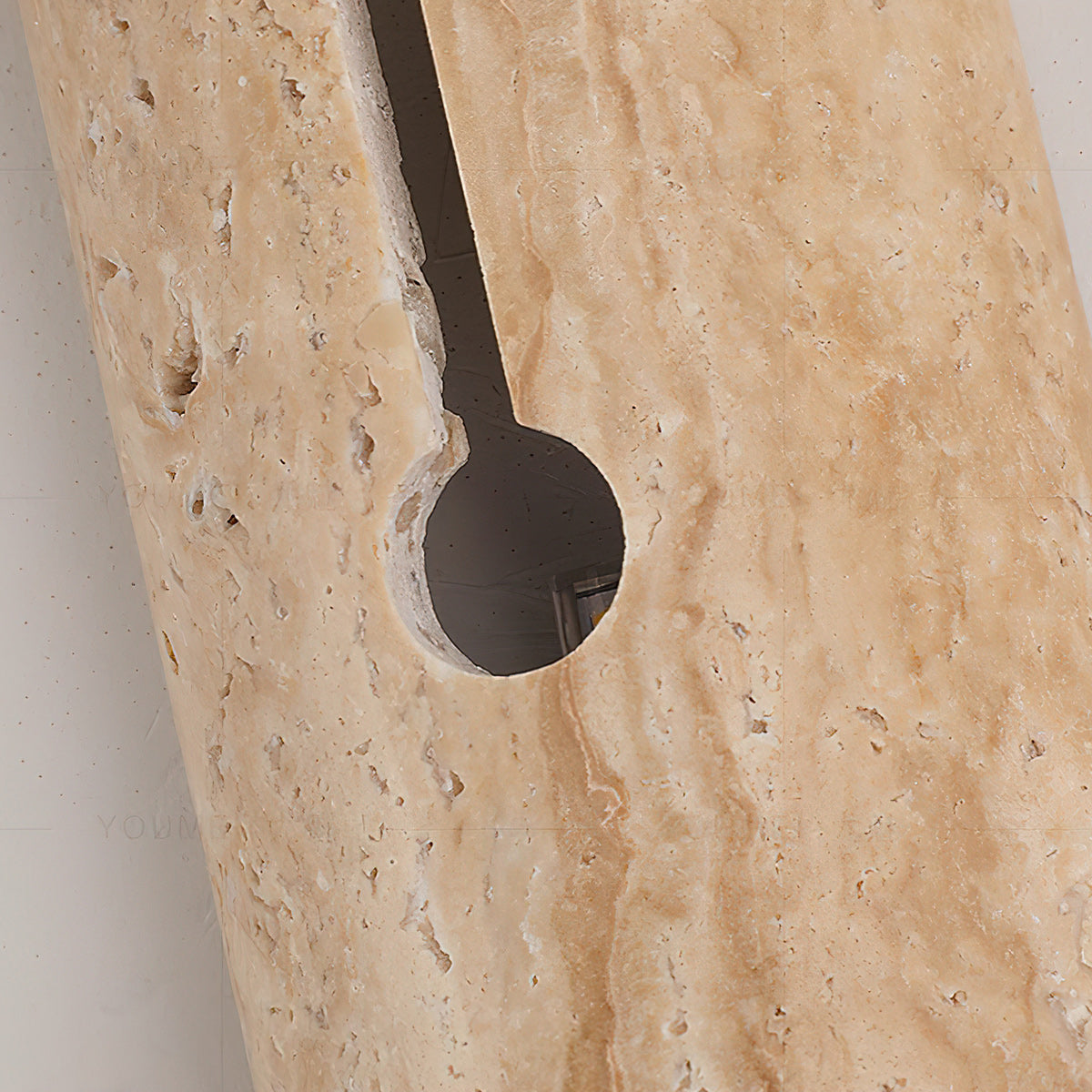 Andex Travertine Wall Lamp