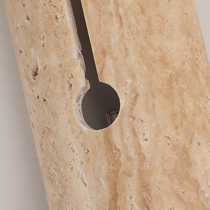Andex Travertine Wall Lamp
