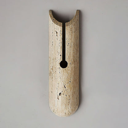 Andex Travertine Wall Lamp