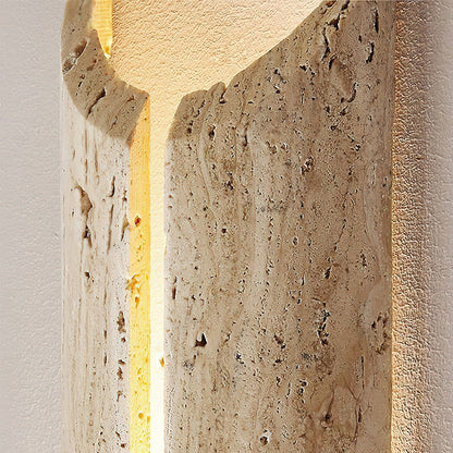 Andex Travertine Wall Lamp