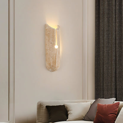 Andex Travertine Wall Lamp