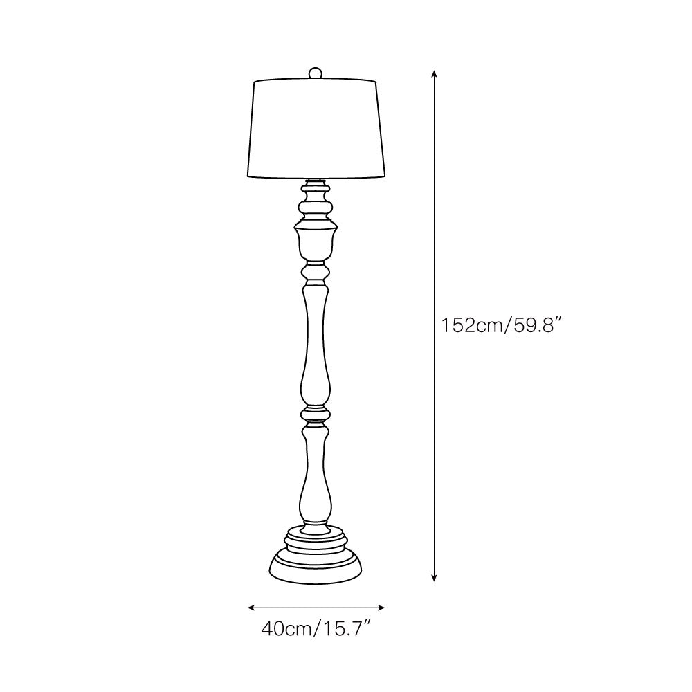 Sabien Traditional Floor Lamp