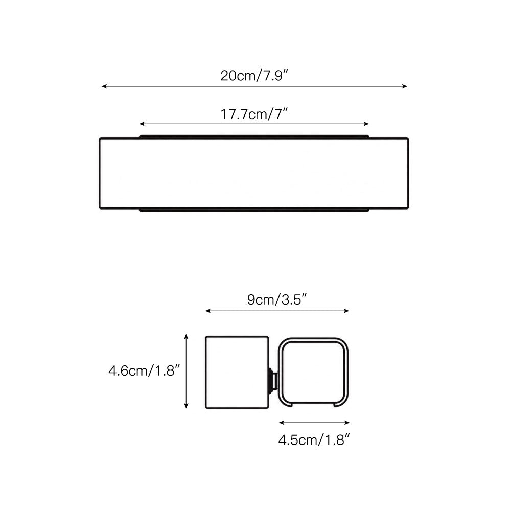 Halique Rotating Wall Lamp