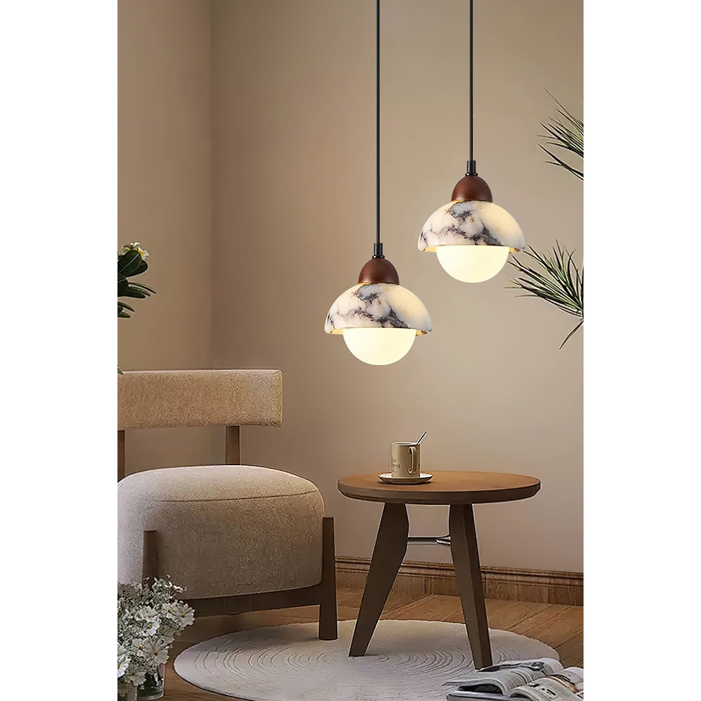 Kirkwall Marble Pendant Lamp