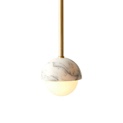 Kirkwall White Marble Pendant Lamp