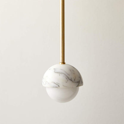 Kirkwall White Marble Pendant Lamp