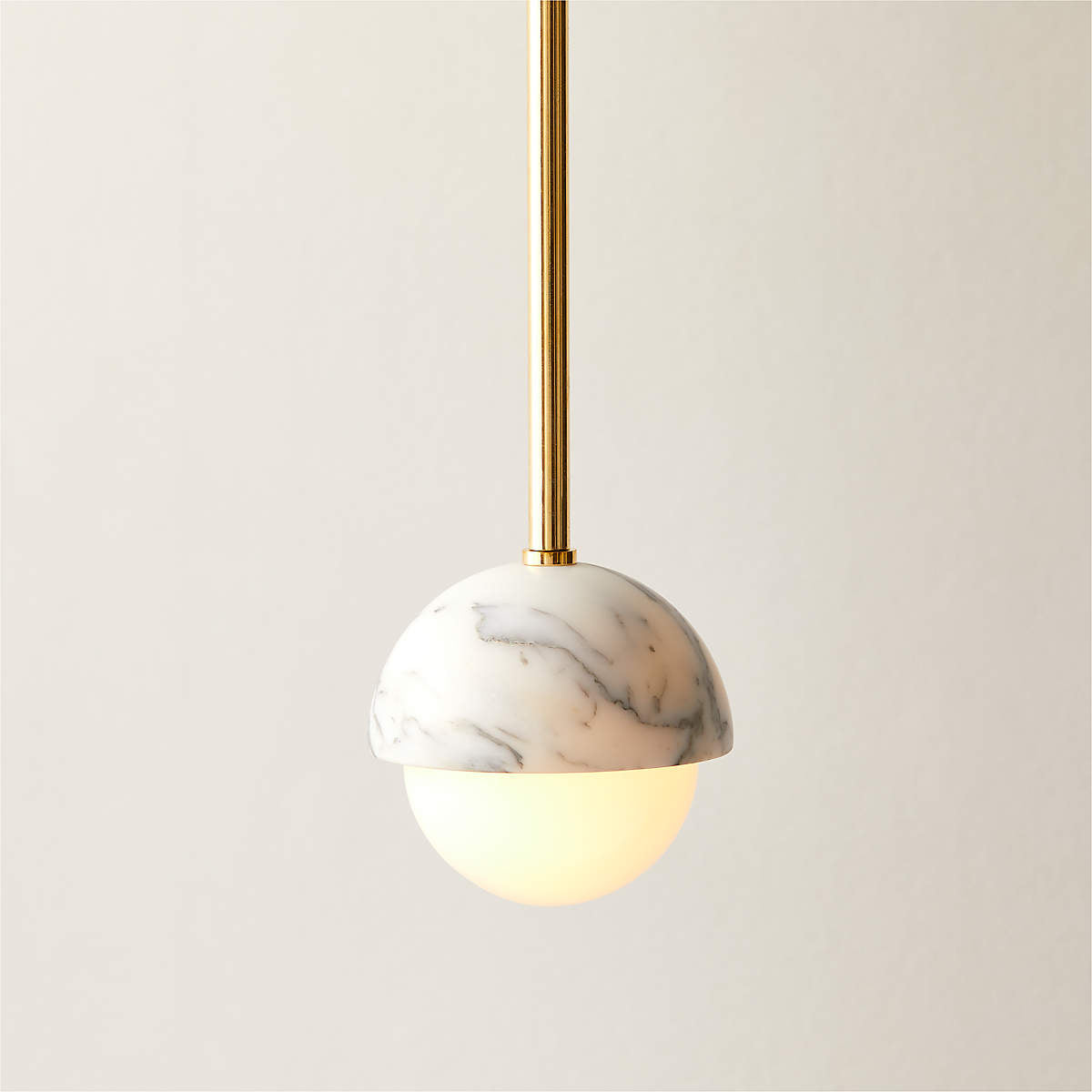 Kirkwall White Marble Pendant Lamp