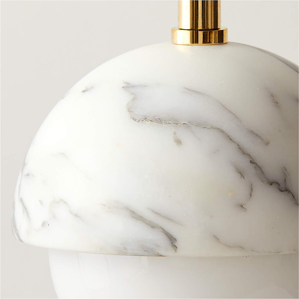 Kirkwall White Marble Pendant Lamp