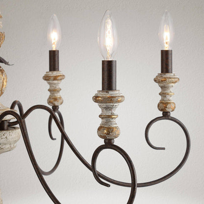 Dorex Wooden Chandelier