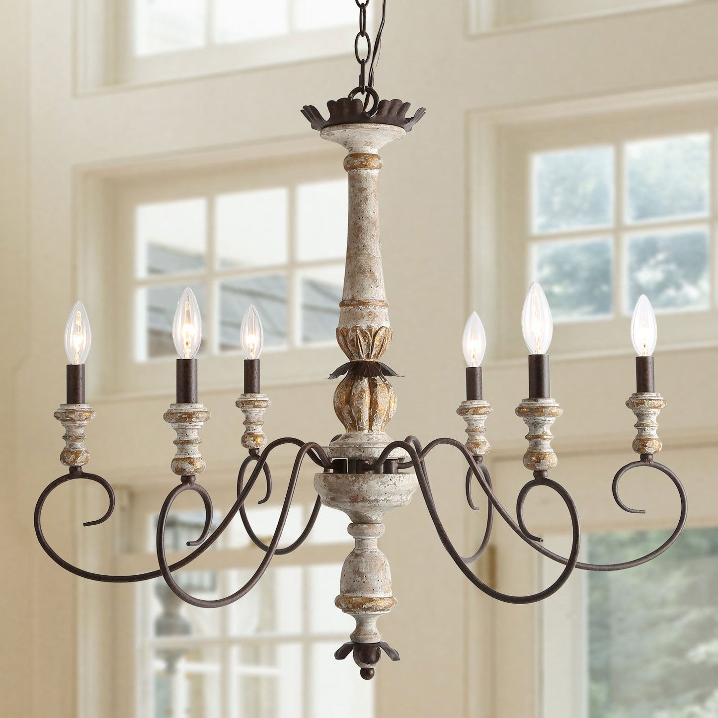 Dorex Wooden Chandelier
