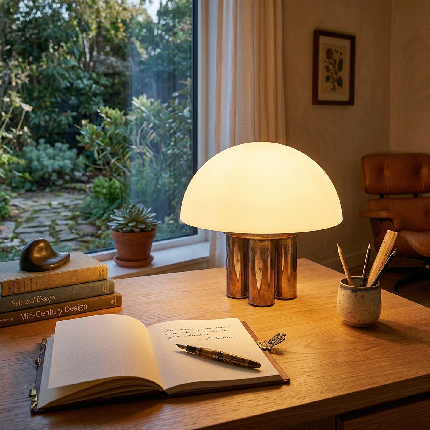 Dovola Alabaster Table Lamp