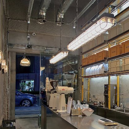 Andola Linear Industrial Pendant Lamp