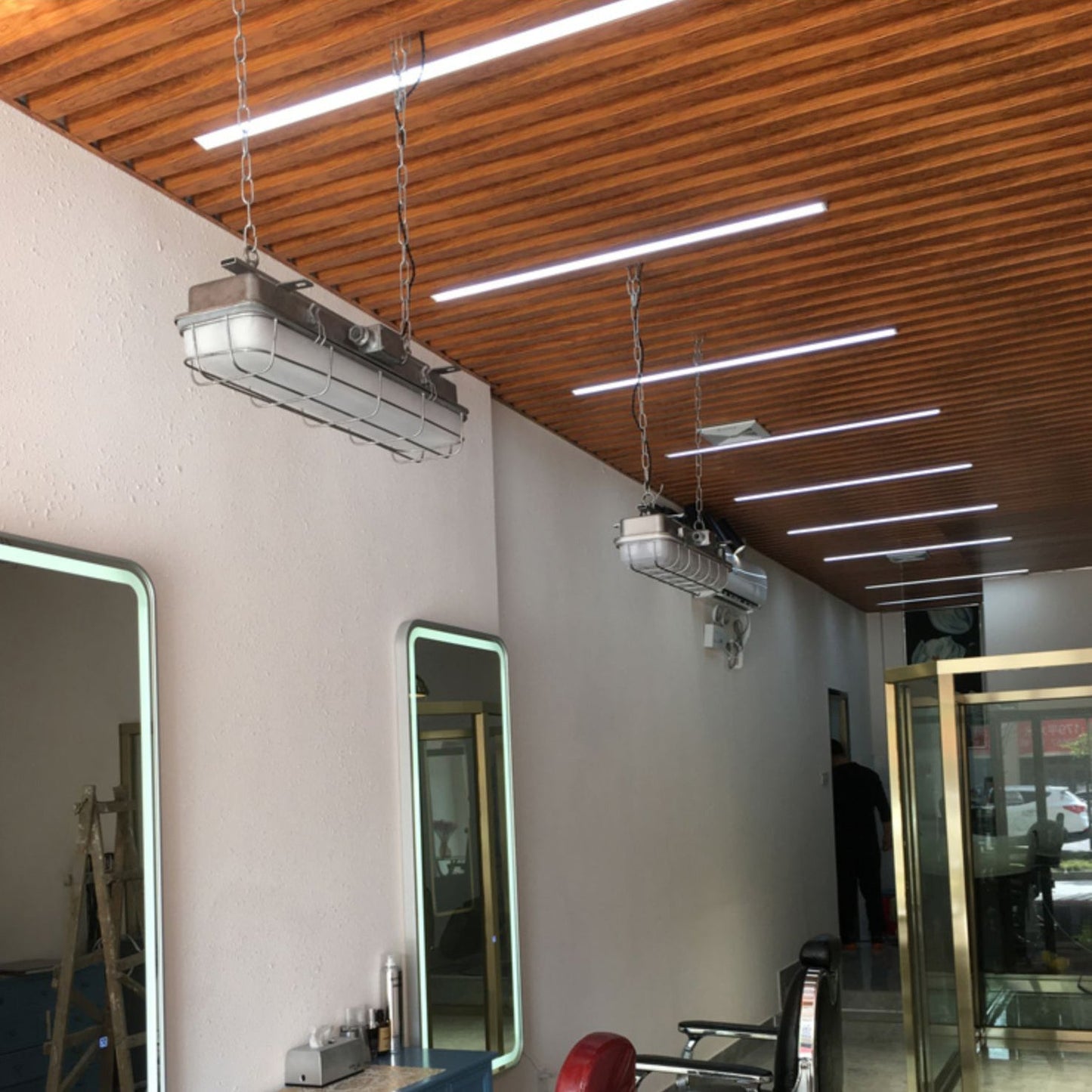 Andola Linear Industrial Pendant Lamp