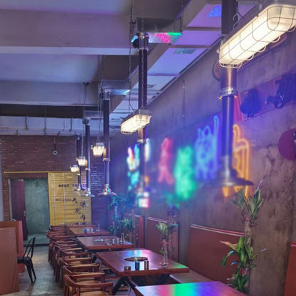Andola Linear Industrial Pendant Lamp