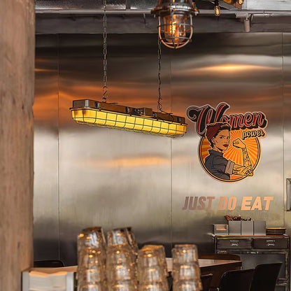 Andola Linear Industrial Pendant Lamp