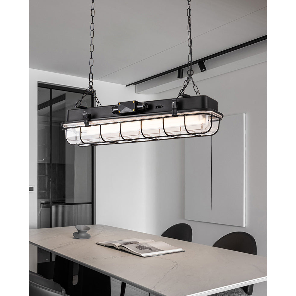 Andola Linear Industrial Pendant Lamp
