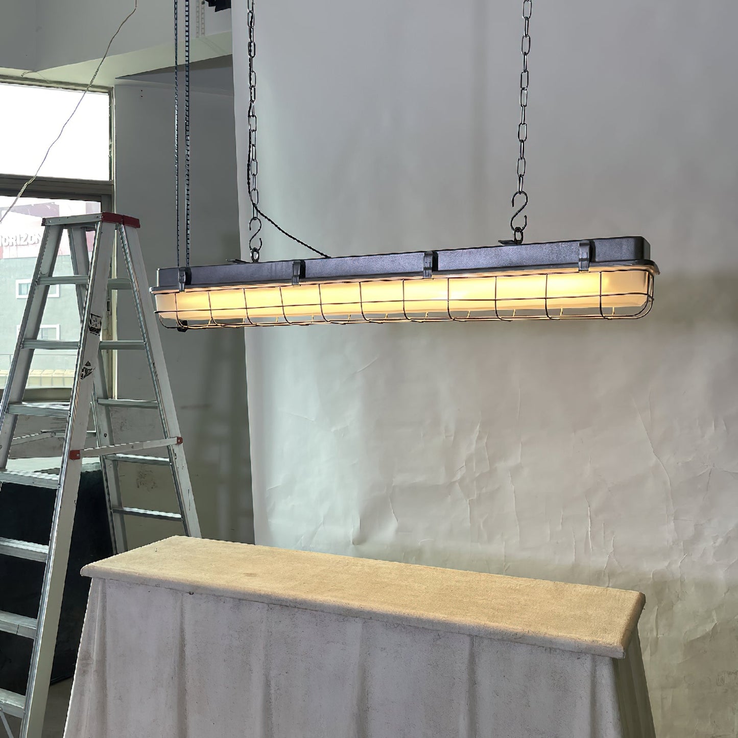 Andola Linear Industrial Pendant Lamp