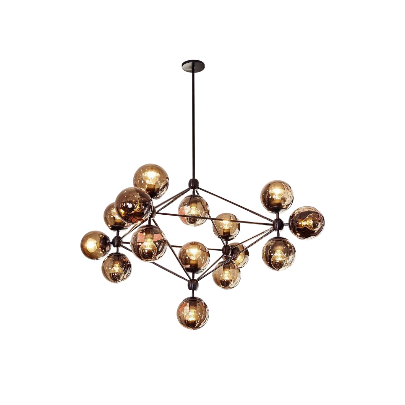 Dorai Geometric Chandelier