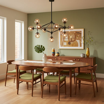Dorai Geometric Chandelier