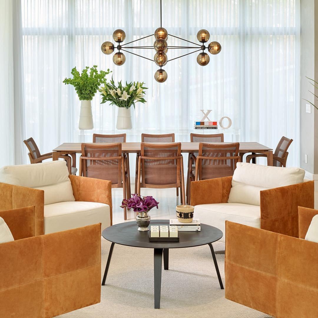 Dorai Geometric Chandelier