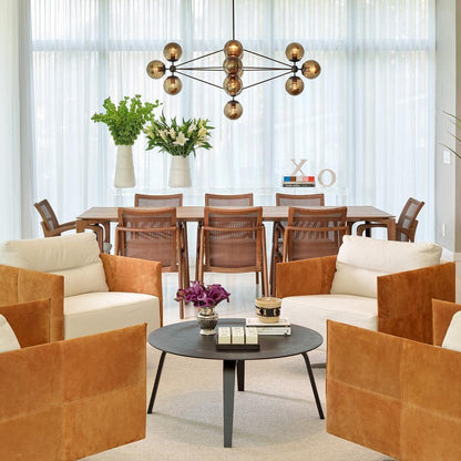 Dorai Geometric Chandelier