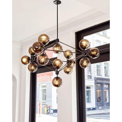 Dorai Geometric Chandelier