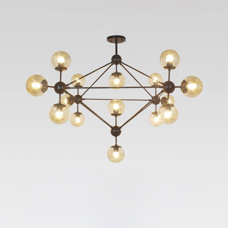 Dorai Geometric Chandelier