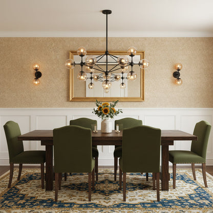 Dorai Geometric Chandelier