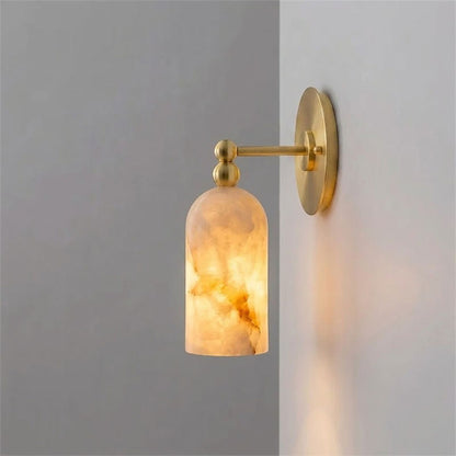 Wynara Alabaster Wall Sconce