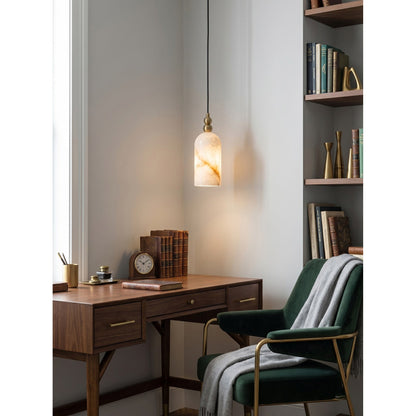 Pratt Alabaster Pendant Lamp