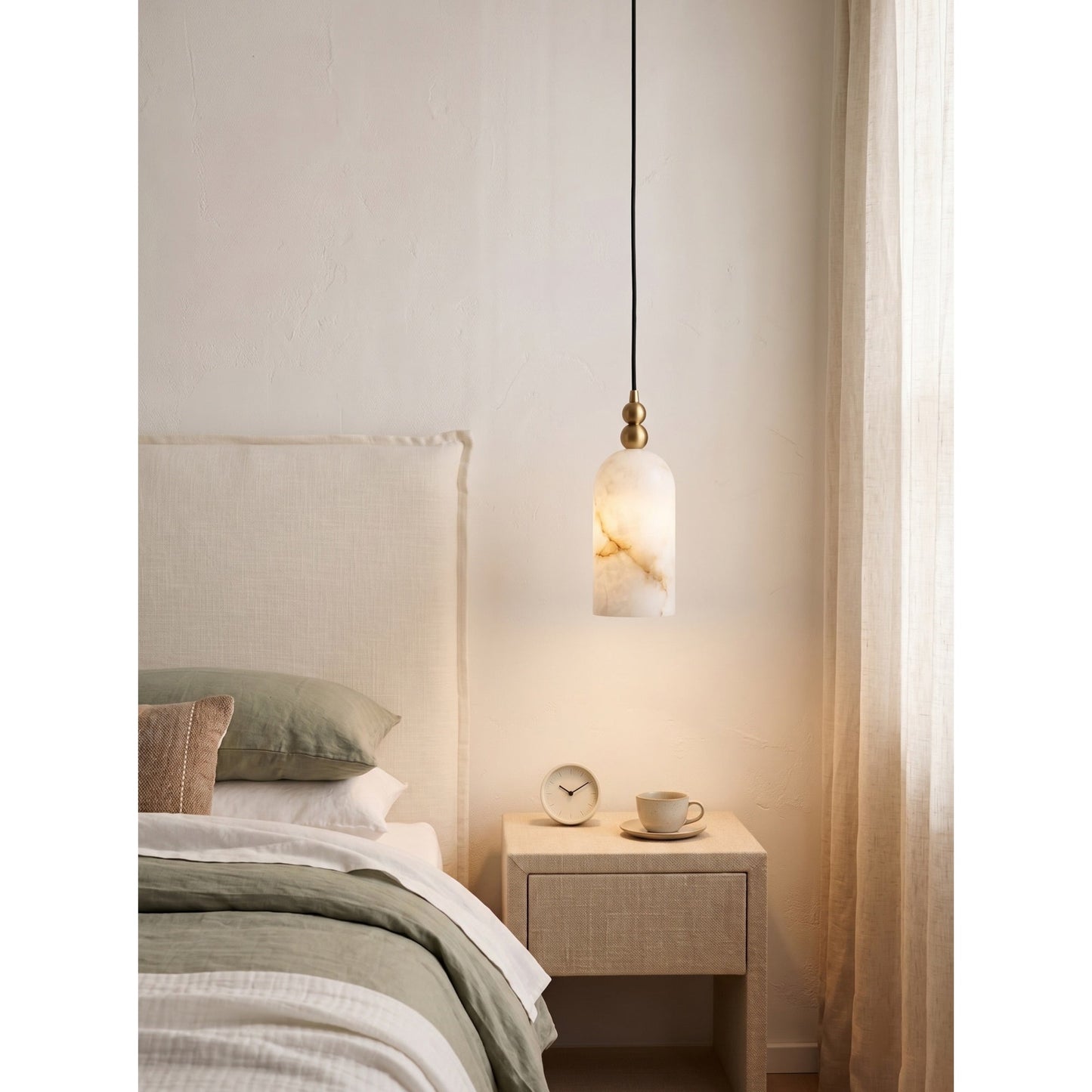 Pratt Alabaster Pendant Lamp
