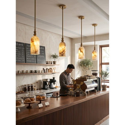 Pratt Alabaster Pendant Lamp