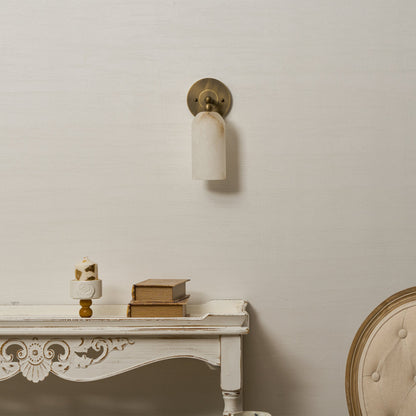 Wynara Alabaster Wall Sconce