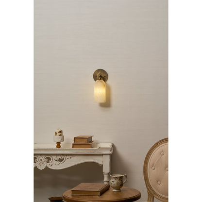 Wynara Alabaster Wall Sconce