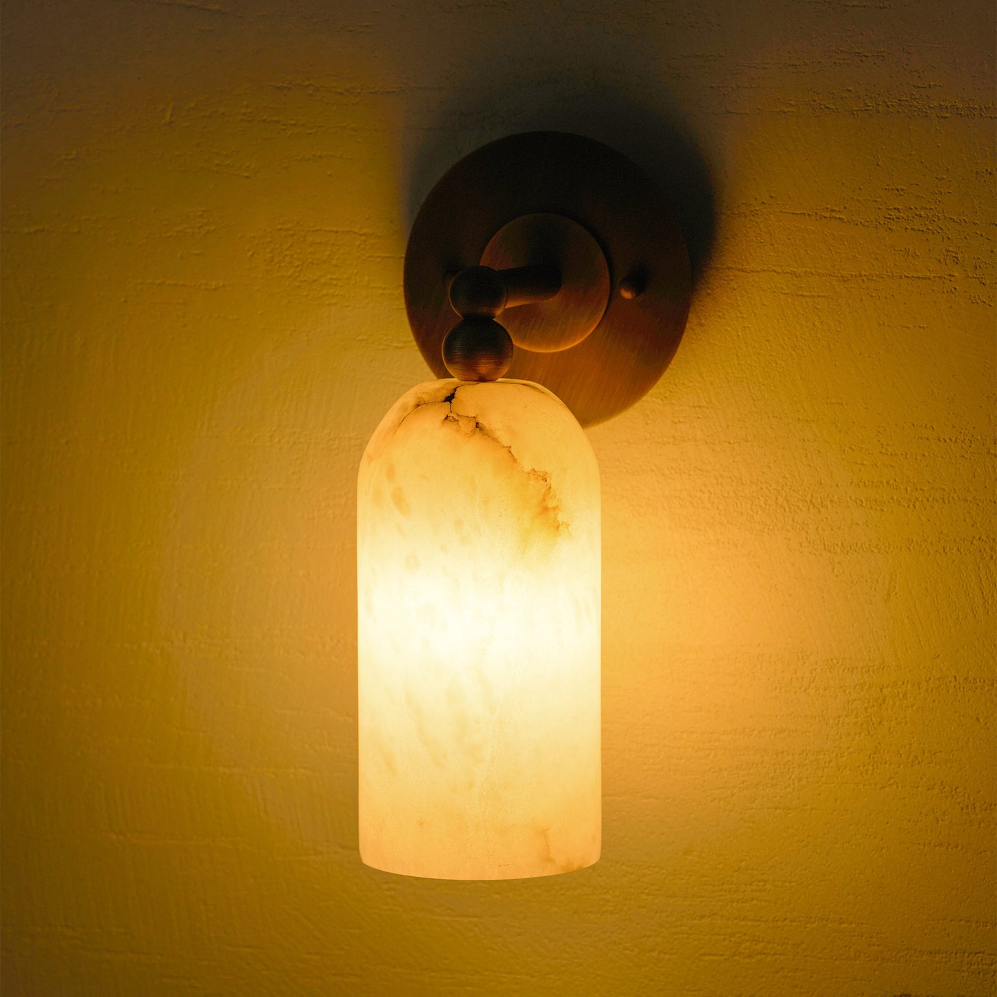 Wynara Alabaster Wall Sconce
