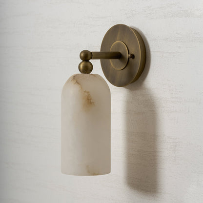Wynara Alabaster Wall Sconce
