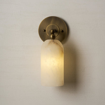 Wynara Alabaster Wall Sconce