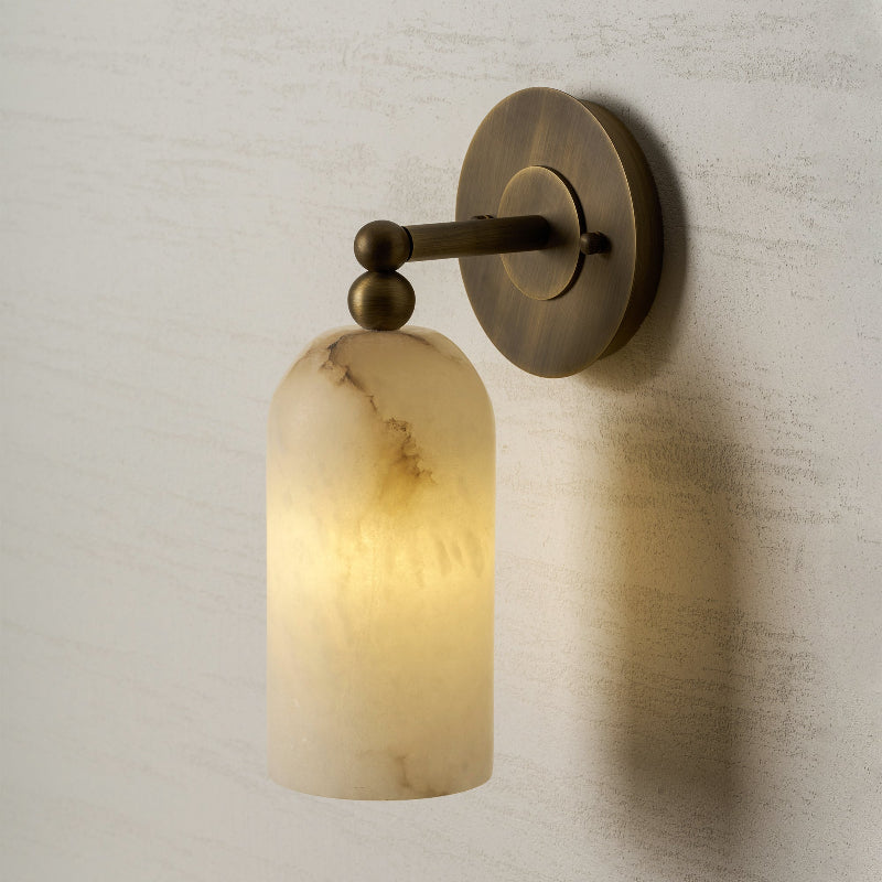 Wynara Alabaster Wall Sconce