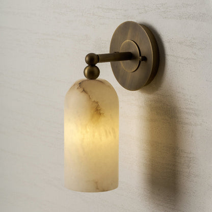 Wynara Alabaster Wall Sconce
