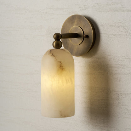 Wynara Alabaster Wall Sconce