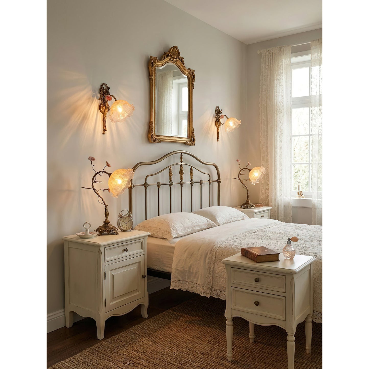 Galune Flowers Table Lamp