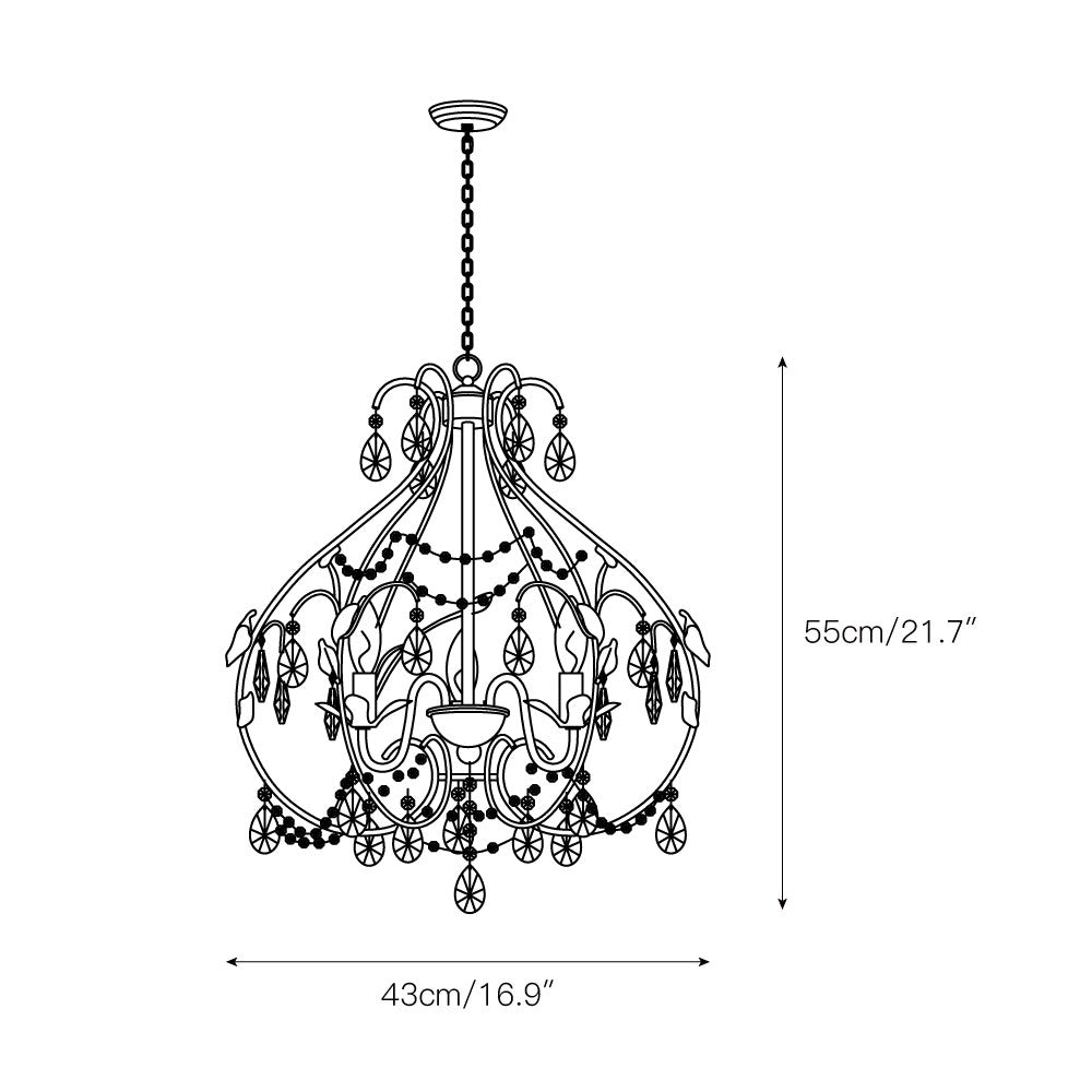 Nevex Blanc Chandelier