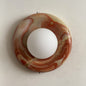 Solene Cyan Onyx Wall Sconce
