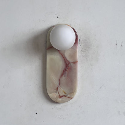Marisol Cyan Onyx Wall Sconce