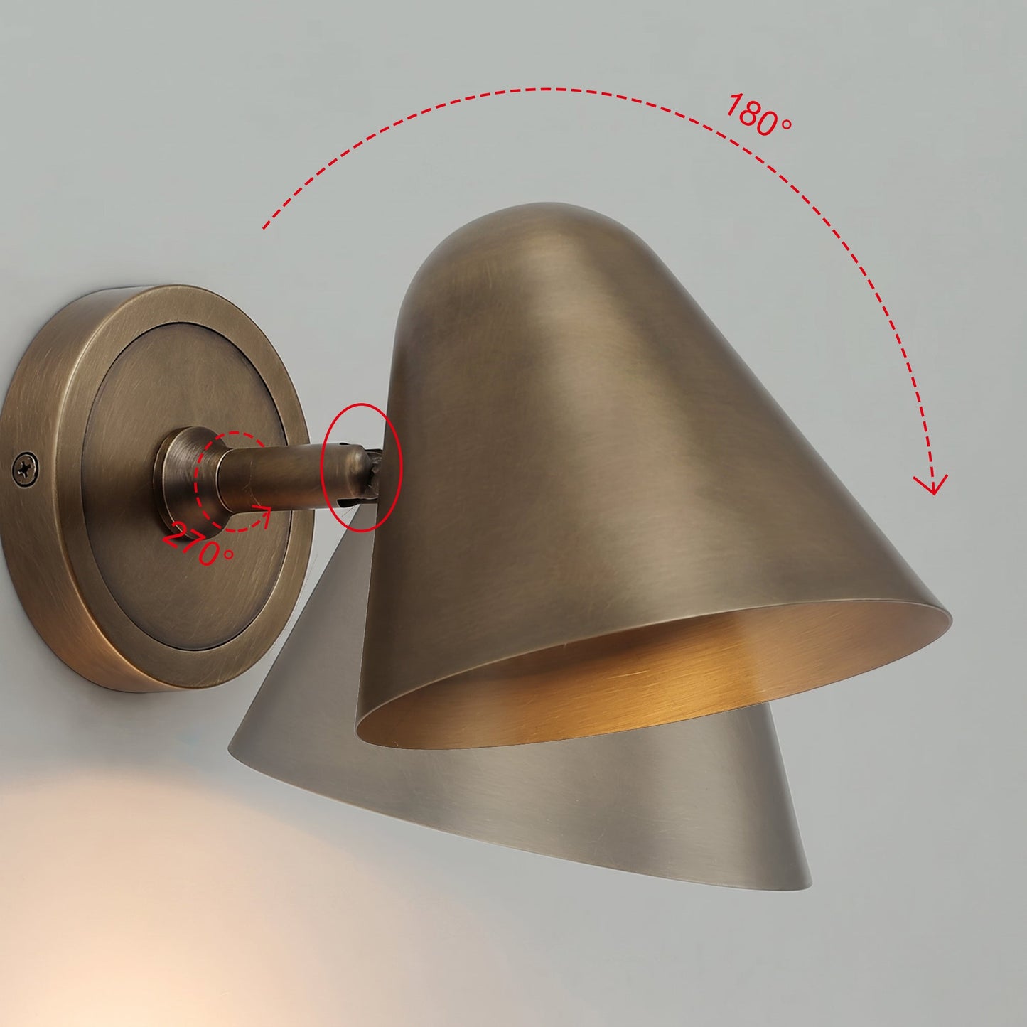 Carine Cone Wall Sconce