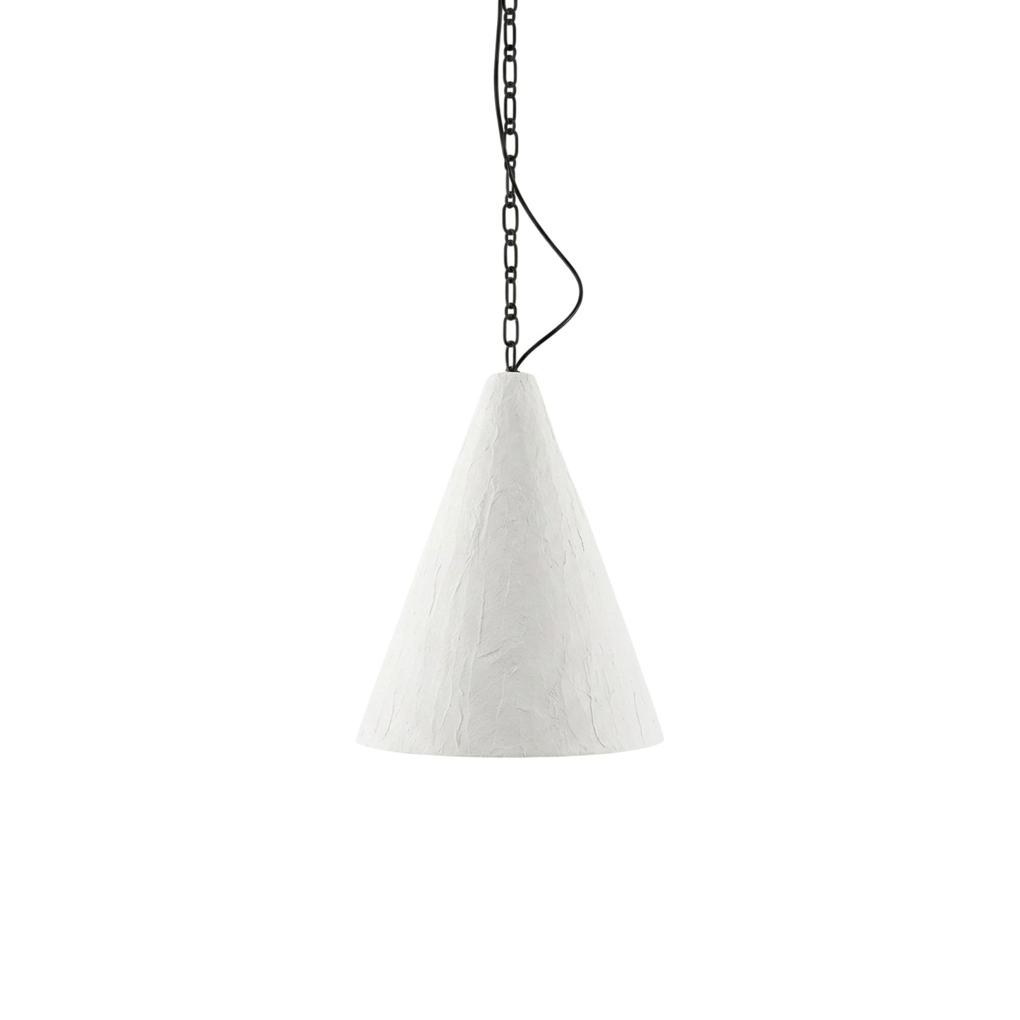 White Plaster Pendant Lamp