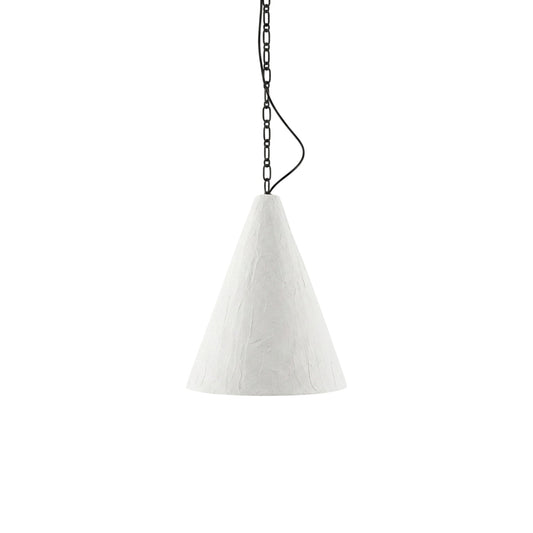 White Plaster Pendant Lamp