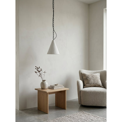 White Plaster Pendant Lamp